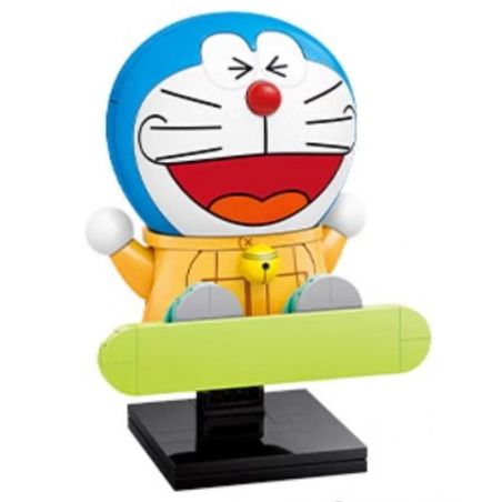 KEEPPLEY K20418 20418 ĐÔRÊMON TRƯỢT TUYẾT bộ đồ chơi xếp lắp ráp ghép mô hình Movie & Game Phim Và Trò Chơi 74 khối