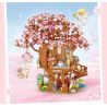 LOZ 1381 COCO KHINH KHÍ CẦU SAKURA bộ đồ chơi xếp lắp ráp ghép mô hình HOT AIR BALLOON 1149 khối