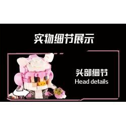 WANGAO 288065 CUNG HOÀNG ĐẠO LỢN bộ đồ chơi xếp lắp ráp ghép mô hình