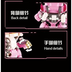 WANGAO 288065 CUNG HOÀNG ĐẠO LỢN bộ đồ chơi xếp lắp ráp ghép mô hình