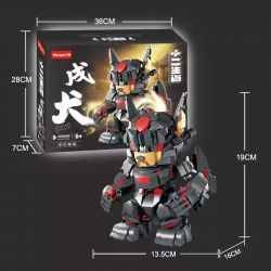 WANGAO 288064 CUNG HOÀNG ĐẠO CHÓ bộ đồ chơi xếp lắp ráp ghép mô hình