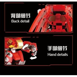 WANGAO 288063 CUNG HOÀNG ĐẠO GÀ TRỐNG ĐƠN NHẤT bộ đồ chơi xếp lắp ráp ghép mô hình