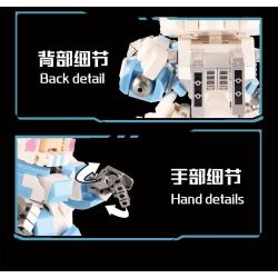 WANGAO 288061 CUNG HOÀNG ĐẠO CỪU NGỤY bộ đồ chơi xếp lắp ráp ghép mô hình