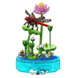 MouldKing 10106 Mould King 10106 THẾ GIỚI CÔN TRÙNG CHUỒN bộ đồ chơi xếp lắp ráp ghép mô hình INSECT WORLD 396 khối