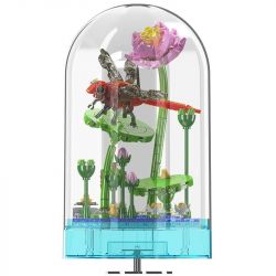 MouldKing 10106 Mould King 10106 THẾ GIỚI CÔN TRÙNG CHUỒN bộ đồ chơi xếp lắp ráp ghép mô hình INSECT WORLD 396 khối