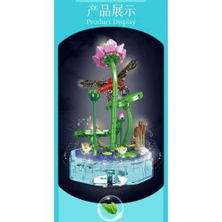 MouldKing 10106 Mould King 10106 THẾ GIỚI CÔN TRÙNG CHUỒN bộ đồ chơi xếp lắp ráp ghép mô hình INSECT WORLD 396 khối