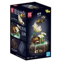 MouldKing 10104 Mould King 10104 THẾ GIỚI CÔN TRÙNG ONG bộ đồ chơi xếp lắp ráp ghép mô hình INSECT WORLD 413 khối