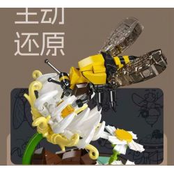 MouldKing 10104 Mould King 10104 THẾ GIỚI CÔN TRÙNG ONG bộ đồ chơi xếp lắp ráp ghép mô hình INSECT WORLD 413 khối