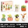 JIESTAR JJ9080 9080 NHẬT KÝ CÂY CẢNH bộ đồ chơi xếp lắp ráp ghép mô hình Creator BONSAI DIARY LEISURE TIME Sáng Tạo 520 khối