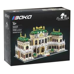 BAKA TECHNOLOGY 33221 CUNG ĐIỆN SANG TRỌNG bộ đồ chơi xếp lắp ráp ghép mô hình Creator LUXURIOUS GRAND PALACE Sáng Tạo 11930 khối