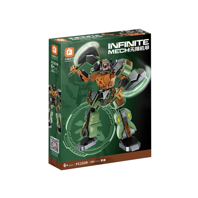 FORANGE FC1539 1539 MÁY THỦY HỬ MECHA FC1539 bộ đồ chơi xếp lắp ráp ghép mô hình 292 khối
