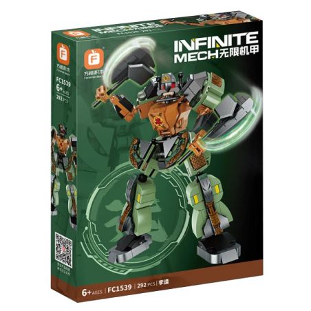 FORANGE FC1539 1539 MÁY THỦY HỬ MECHA FC1539 bộ đồ chơi xếp lắp ráp ghép mô hình 292 khối