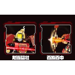 FORANGE FC1531 1531 MECHA TAM QUỐC FC1531 bộ đồ chơi xếp lắp ráp ghép mô hình 332 khối