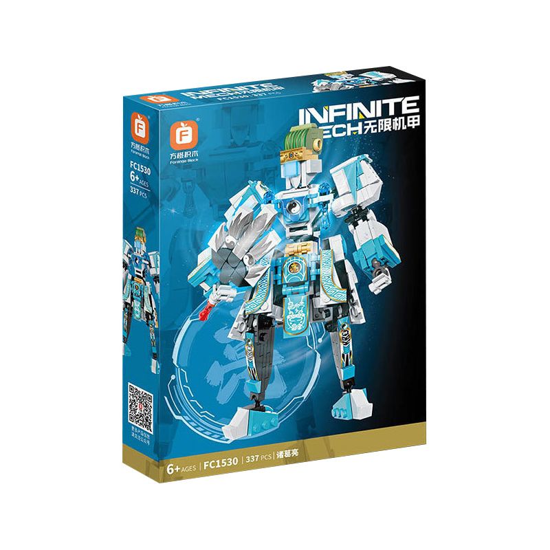 FORANGE FC1530 1530 MECHA TAM QUỐC FC1530 bộ đồ chơi xếp lắp ráp ghép mô hình 337 khối