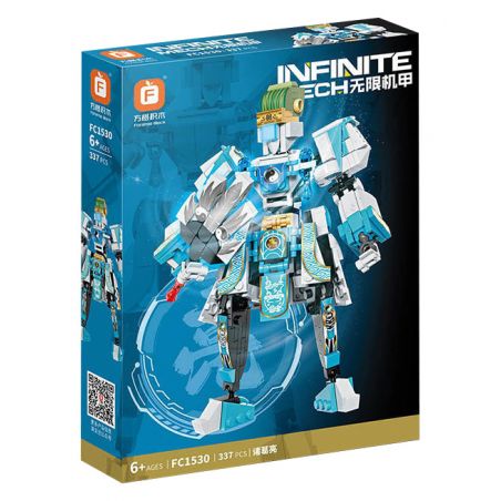 FORANGE FC1530 1530 MECHA TAM QUỐC FC1530 bộ đồ chơi xếp lắp ráp ghép mô hình 337 khối