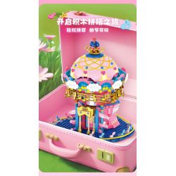 FORANGE FC2011 2011 LÂU ĐÀI ÂM NHẠC bộ đồ chơi xếp lắp ráp ghép mô hình Girl Con Gái 870 khối