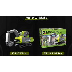 QMAN ENLIGHTEN KEEPPLEY 41110 THIẾT GIÁP KỸ THUẬT 6 TỔ HỢP XE TẢI CẨU RẢI ĐÁ MÁY XÚC KHAI THÁC MỎ BEN bộ đồ chơi xếp lắp ráp ghép mô hình 737 khối