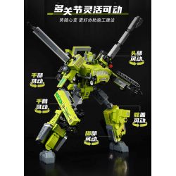 QMAN ENLIGHTEN KEEPPLEY 41110 THIẾT GIÁP KỸ THUẬT 6 TỔ HỢP XE TẢI CẨU RẢI ĐÁ MÁY XÚC KHAI THÁC MỎ BEN bộ đồ chơi xếp lắp ráp ghép mô hình 737 khối