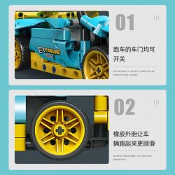 JIESTAR 58135 XE KÉO MCLAREN 750S bộ đồ chơi xếp lắp ráp ghép mô hình Technic Kỹ Thuật Công Nghệ Cao Mô Hình Phương Tiện 354 khối