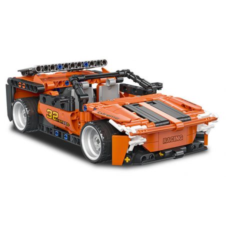 JIESTAR 58137 SAO BẮC ĐẨU 6 bộ đồ chơi xếp lắp ráp ghép mô hình Technic POLESTAR 6 Kỹ Thuật Công Nghệ Cao Mô Hình Phương Tiện 332 khối