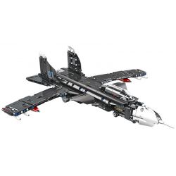 JIESTAR 58138 TIÊM KÍCH SU-47 bộ đồ chơi xếp lắp ráp ghép mô hình Technic SU-47 FIGHTER AIRCRAFT Kỹ Thuật Công Nghệ Cao Mô Hình Phương Tiện 669 khối