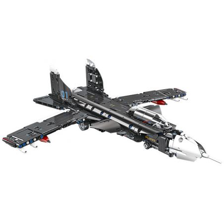 JIESTAR 58138 TIÊM KÍCH SU-47 bộ đồ chơi xếp lắp ráp ghép mô hình Technic SU-47 FIGHTER AIRCRAFT Kỹ Thuật Công Nghệ Cao Mô Hình Phương Tiện 669 khối