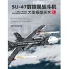 JIESTAR 58138 TIÊM KÍCH SU-47 bộ đồ chơi xếp lắp ráp ghép mô hình Technic SU-47 FIGHTER AIRCRAFT Kỹ Thuật Công Nghệ Cao Mô Hình Phương Tiện 669 khối
