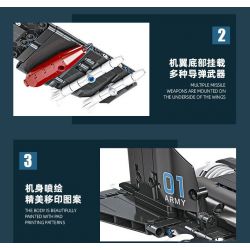 JIESTAR 58138 TIÊM KÍCH SU-47 bộ đồ chơi xếp lắp ráp ghép mô hình Technic SU-47 FIGHTER AIRCRAFT Kỹ Thuật Công Nghệ Cao Mô Hình Phương Tiện 669 khối