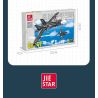 JIESTAR 58138 TIÊM KÍCH SU-47 bộ đồ chơi xếp lắp ráp ghép mô hình Technic SU-47 FIGHTER AIRCRAFT Kỹ Thuật Công Nghệ Cao Mô Hình Phương Tiện 669 khối