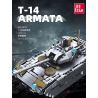 JIESTAR 58115 THIẾT GIÁP T-14 bộ đồ chơi xếp lắp ráp ghép mô hình Technic T-14 ARMATA Kỹ Thuật Công Nghệ Cao Mô Hình Phương Tiện 613 khối