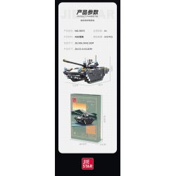 JIESTAR 58115 THIẾT GIÁP T-14 bộ đồ chơi xếp lắp ráp ghép mô hình Technic T-14 ARMATA Kỹ Thuật Công Nghệ Cao Mô Hình Phương Tiện 613 khối