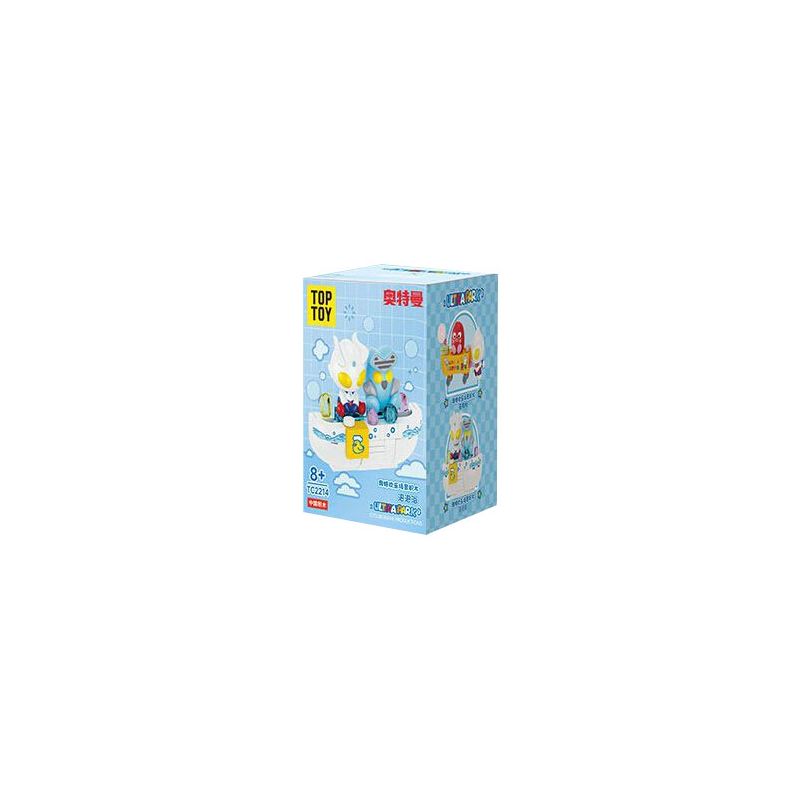 TOP TOY TC2214 2214 ULTRAMAN CẢNH TẮM BONG BÓNG CỰC KỲ HẠNH PHÚC bộ đồ chơi xếp lắp ráp ghép mô hình Movie & Game Phim Và Trò Chơi