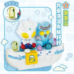 TOP TOY TC2214 2214 ULTRAMAN CẢNH TẮM BONG BÓNG CỰC KỲ HẠNH PHÚC bộ đồ chơi xếp lắp ráp ghép mô hình Movie & Game Phim Và Trò Chơi