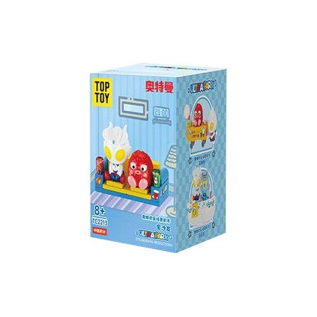 TOP TOY TC2213 2213 ULTRAMAN SOFA GIA ĐÌNH KHUNG CẢNH CỰC KỲ HẠNH PHÚC bộ đồ chơi xếp lắp ráp ghép mô hình Movie & Game Phim Và Trò Chơi