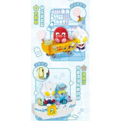 TOP TOY TC2212 2212 ULTRAMAN CẢNH CỰC KỲ HẠNH PHÚC CƯỠI TÊN LỬA bộ đồ chơi xếp lắp ráp ghép mô hình Movie & Game Phim Và Trò Chơi