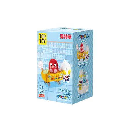 TOP TOY TC2211 2211 ULTRAMAN CẢNH CỰC VUI ĐI MUA SẮM bộ đồ chơi xếp lắp ráp ghép mô hình Movie & Game Phim Và Trò Chơi