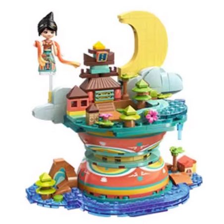 KEEPPLEY K21402 21402 NHẠC CỔ BẢO TÀNG ĐÔN HOÀNG TRỐNG HOA CẦM TRĂNG LƯỠI LIỀM bộ đồ chơi xếp lắp ráp ghép mô hình 270 khối