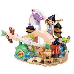 KEEPPLEY K21401 21401 BẢO TÀNG ÂM NHẠC CỔ ĐÔN HOÀNG PIPA BÊN NGOÀI CHEN SAIWAI bộ đồ chơi xếp lắp ráp ghép mô hình 293 khối