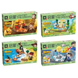 QMAN ENLIGHTEN KEEPPLEY 72049 MINI WORLD BRAVELY ENTER THE MYRA PLANET 4 MÔ HÌNH THOÁT KHỎI NÚI LỬA PHIÊU LƯU TRONG RỪNG NHIỆT ĐỚI KHÁM PHÁ ĐẠI DƯƠNG VÀ DU LỊCH TRẠM SAO bộ đồ chơi xếp lắp ráp ghép mô hình Movie & Game Phim Và Trò Chơi