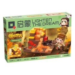 QMAN ENLIGHTEN KEEPPLEY 72049 MINI WORLD BRAVELY ENTER THE MYRA PLANET 4 MÔ HÌNH THOÁT KHỎI NÚI LỬA PHIÊU LƯU TRONG RỪNG NHIỆT ĐỚI KHÁM PHÁ ĐẠI DƯƠNG VÀ DU LỊCH TRẠM SAO bộ đồ chơi xếp lắp ráp ghép mô hình Movie & Game Phim Và Trò Chơi