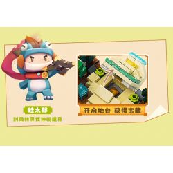 QMAN ENLIGHTEN KEEPPLEY 72049 MINI WORLD BRAVELY ENTER THE MYRA PLANET 4 MÔ HÌNH THOÁT KHỎI NÚI LỬA PHIÊU LƯU TRONG RỪNG NHIỆT ĐỚI KHÁM PHÁ ĐẠI DƯƠNG VÀ DU LỊCH TRẠM SAO bộ đồ chơi xếp lắp ráp ghép mô hình Movie & Game Phim Và Trò Chơi