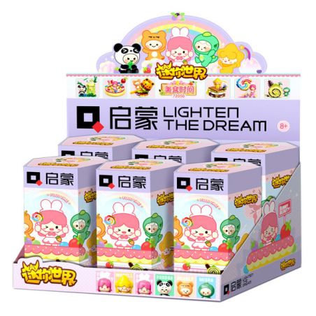 QMAN ENLIGHTEN KEEPPLEY 72050 MINI WORLD GIỜ ĂN 6 MẪU bộ đồ chơi xếp lắp ráp ghép mô hình Movie & Game Phim Và Trò Chơi