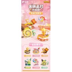 QMAN ENLIGHTEN KEEPPLEY 72050 MINI WORLD GIỜ ĂN 6 MẪU bộ đồ chơi xếp lắp ráp ghép mô hình Movie & Game Phim Và Trò Chơi