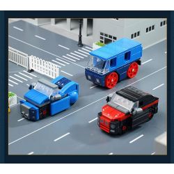 QMAN ENLIGHTEN KEEPPLEY 42206 PHẢN ỨNG KẾT HỢP TÀU HƠI NƯỚC RETRO 8 TỔ bộ đồ chơi xếp lắp ráp ghép mô hình City Thành Phố 517 khối