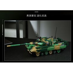 KEEPPLEY 22021 XE TĂNG CHIẾN ĐẤU CHỦ LỰC 96B tỷ lệ 1:26 bộ đồ chơi xếp lắp ráp ghép mô hình Military Army Quân Sự Bộ Đội 1177 khối