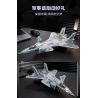 KEEPPLEY 22020 MÁY BAY CHIẾN ĐẤU PHIÊN BẢN NGỤY TRANG J-20 tỷ lệ 1:42 bộ đồ chơi xếp lắp ráp ghép mô hình Military Army Quân Sự Bộ Đội 1096 khối