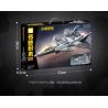 KEEPPLEY 22020 MÁY BAY CHIẾN ĐẤU PHIÊN BẢN NGỤY TRANG J-20 tỷ lệ 1:42 bộ đồ chơi xếp lắp ráp ghép mô hình Military Army Quân Sự Bộ Đội 1096 khối