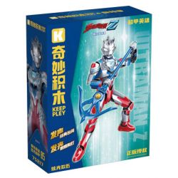 KEEPPLEY 75217 ANH HÙNG SIÊU GIÁP PHONG CÁCH RỰC RỠ ÁO ULTRAMAN ZETA ALPHA bộ đồ chơi xếp lắp ráp ghép mô hình Movie & Game Phim Và Trò Chơi