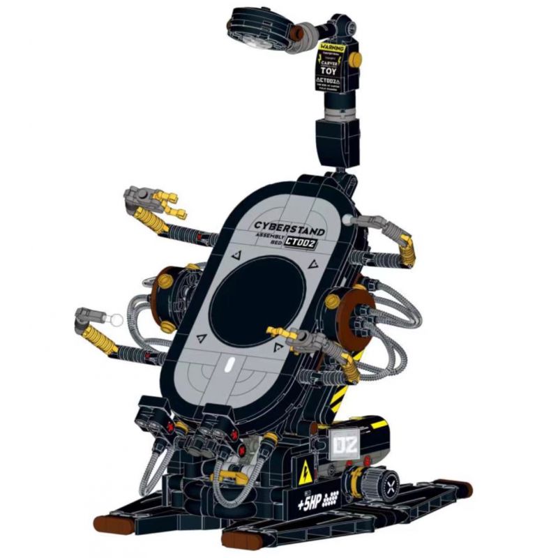 CARVER TRENDY TOY LAB CT240002 240002 SẠC KHÔNG DÂY TỪ TÍNH CHO MÁY ĐỂ BÀN CYBER ​​STAND bộ đồ chơi xếp lắp ráp ghép mô hình Technic CYBERSTAND ASSEMBLY BED Kỹ Thuật Công Nghệ Cao Mô Hình Phương Tiện 670 khối