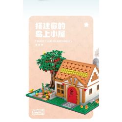 SMALL ANGLE JD035 HIỆP HỘI ĐỘNG VẬT bộ đồ chơi xếp lắp ráp ghép mô hình Movie & Game ANIMAL SOCIETY HUI HUT Phim Và Trò Chơi 879 khối
